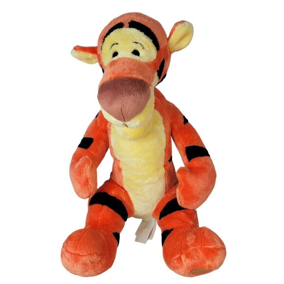 Disney Tigger Plush Stuffed Animal Orange Striped 19" Winnie The Pooh Smiling - Picture 2 of 11